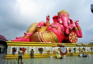 Gros Ganesh près de Chachoengsao.