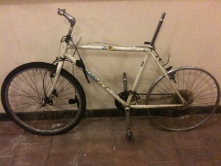 un vélo usé par 4-57km